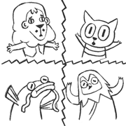 gif of Hako and her friends need help
