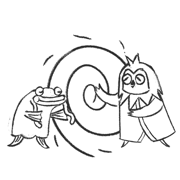 gif of the portal for the Tokotokos go back to their world.